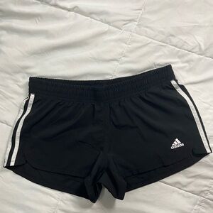 Women’s Black Aeroready Adidas Shorts Size Medium